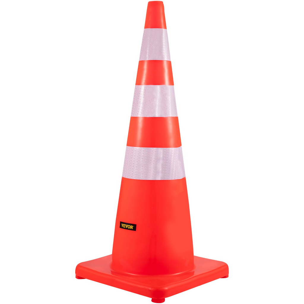 Conos de seguridad VEVOR conos de tráfico de 6 x 36"