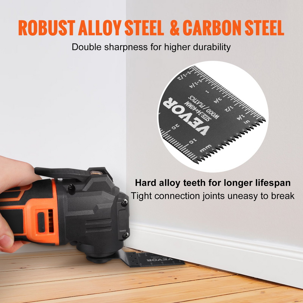 50 hojas de sierra oscilantes liberación rápida universales para madera plástico y aluminio compatibles con Dewalt Bosch Milwaukee Hitachi Chicago Craftsman