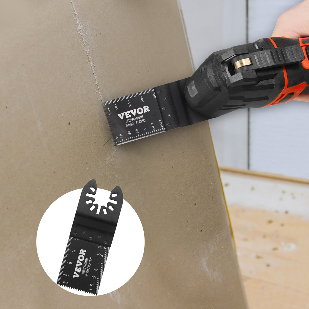 50 hojas de sierra oscilantes liberación rápida universales para madera plástico y aluminio compatibles con Dewalt Bosch Milwaukee Hitachi Chicago Craftsman