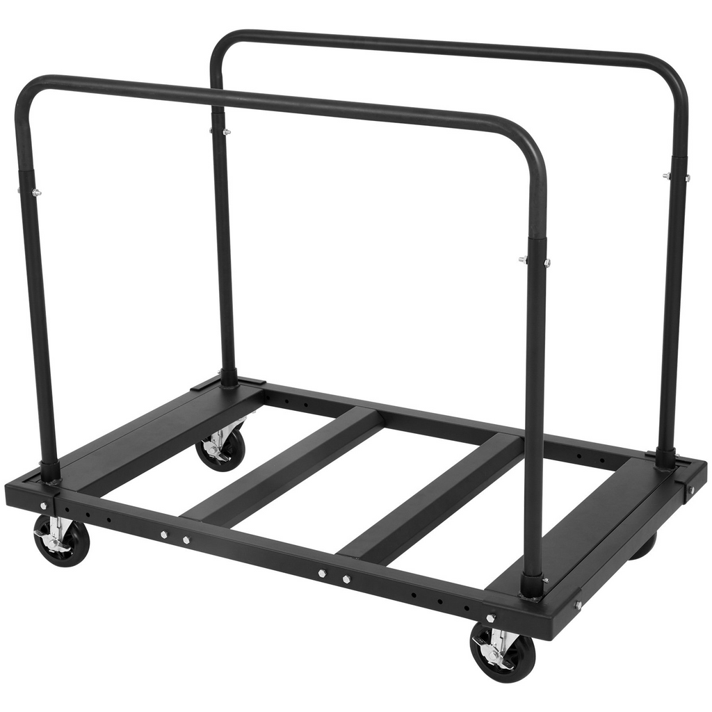Carro para paneles de yeso VEVOR con plataforma de 45,28" x 29,13" y ruedas giratorias de 5"