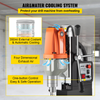 Taladro de columna magnético VEVOR de 980 W con diámetro de perforación de 1-1/3 pulgadas (35 mm) sistema de perforación magnético de 2700 libras de 680 RPM