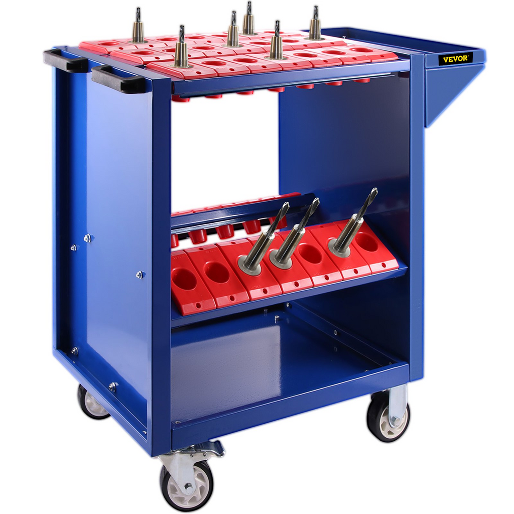 Carro de herramientas VEVOR con portaherramientas cónico de 40 mm  (BT40 con capacidad de 35)