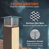 Tapa de chimenea VEVOR 17 x 17 pulgadas