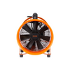 Ventilador portátil VEVOR, ventilador cilíndrico resistente de 10 pulgadas con manguera de conducto de 16,4 pies, soplador de escape de taller potente de 380 W 1893FM, soplador de uso industrial JH2