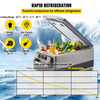 VEVOR Refrigerador portátil de 12 voltios 45 l (48 qt) de enfriamiento rápido con control por aplicación (-4 ℉ ~ 68 ℉)