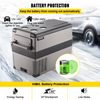 VEVOR Refrigerador portátil de 12 voltios 45 l (48 qt) de enfriamiento rápido con control por aplicación (-4 ℉ ~ 68 ℉)
