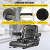 Asiento universal para carretilla elevadora VEVOR ajustable de 6"/150 mm