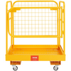 Jaula de seguridad para montacargas VEVOR capacidad de carga de 1200 libras de 36 x 36 pulgadas