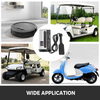 Cargador de batería para carrito de golf VEVOR de 36 V y 18 A con enchufe Powerwise y luces indicadoras LED