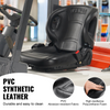 Asiento de carretilla elevadora universal VEVOR con respaldo en ángulo ajustable microinterruptor y cinturón de seguridad