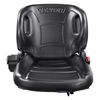 Asiento de carretilla elevadora universal VEVOR con respaldo en ángulo ajustable microinterruptor y cinturón de seguridad