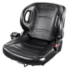 Asiento de carretilla elevadora universal VEVOR con respaldo en ángulo ajustable microinterruptor y cinturón de seguridad