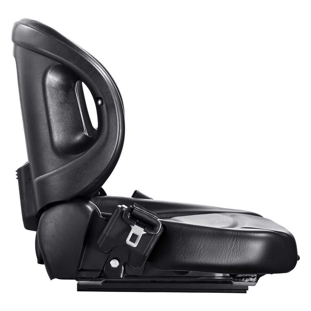 Asiento de carretilla elevadora universal VEVOR con respaldo en ángulo ajustable microinterruptor y cinturón de seguridad