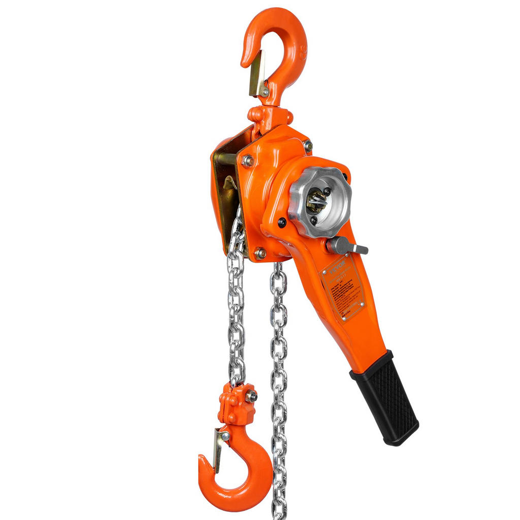 Polipasto de cadena manual VEVOR capacidad de 3/4 toneladas 1650 lb 10 pies
