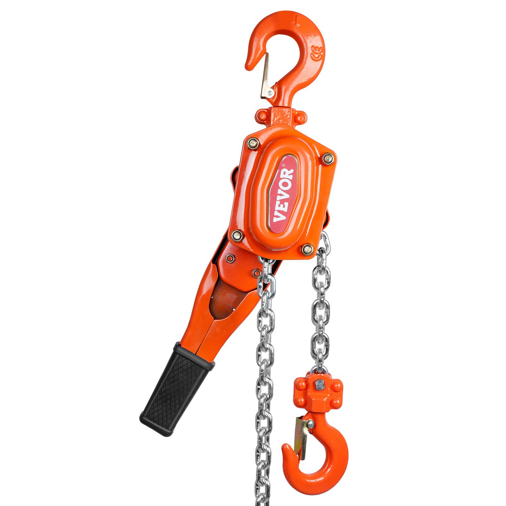 Polipasto de cadena manual VEVOR capacidad de 3/4 toneladas 1650 lb 10 pies