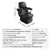 Asiento de tractor universal VEVOR con suspensión