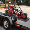 Kit de amarre de cuñas para ruedas VEVOR de 2" x 96" para ruedas de 10" a 23" ATV UTV