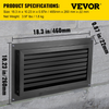 Ventilación para inundaciones VEVOR 8" de alto x 16" de ancho
