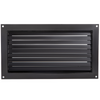 VEVOR - Respiradero para cimientos contra inundaciones 20 cm de alto x 40 cm de ancho para reducir los daños en los cimientos y el riesgo de inundaciones color negro