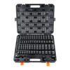 Juego de dados de impacto VEVOR de 1/2" juego de 65 piezas SAE de 3/8" a 1-1/4" y métricos de 10 a 24 mm