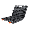Juego de dados de impacto VEVOR de 1/2" juego de 65 piezas SAE de 3/8" a 1-1/4" y métricos de 10 a 24 mm