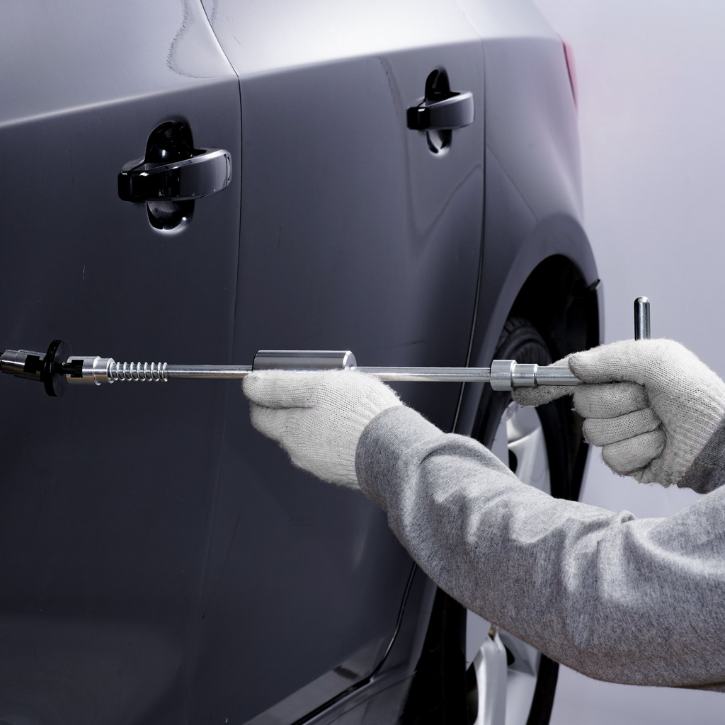 Herramienta para levantar abolladuras de carrocería de coche, kit de reparación para quitar granizo sin pintura