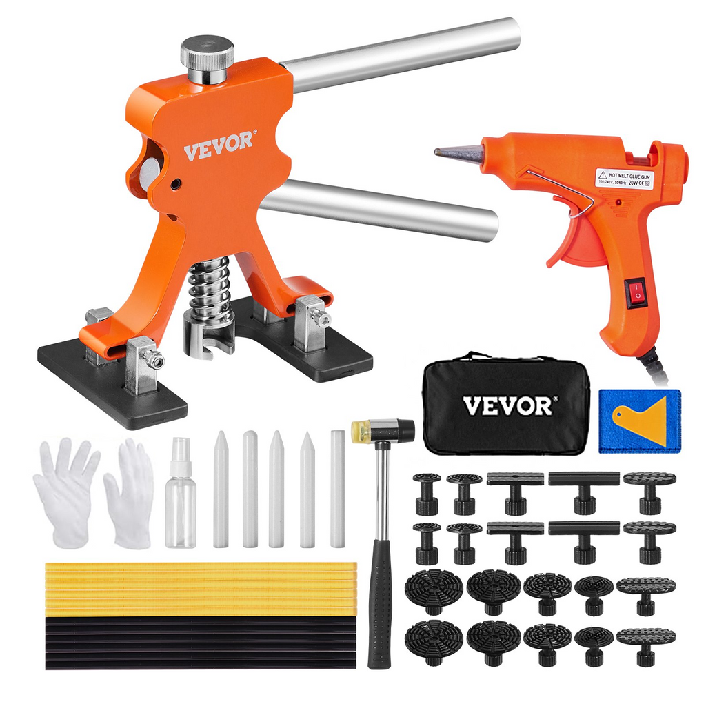 VEVOR - Kit de reparación para quitar abolladuras de carrocería de coche