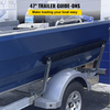 VEVOR - Guías para remolque de barco 2 unidades de acero inoxidable