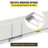VEVOR - Guías para remolque de barco 2 unidades de acero inoxidable