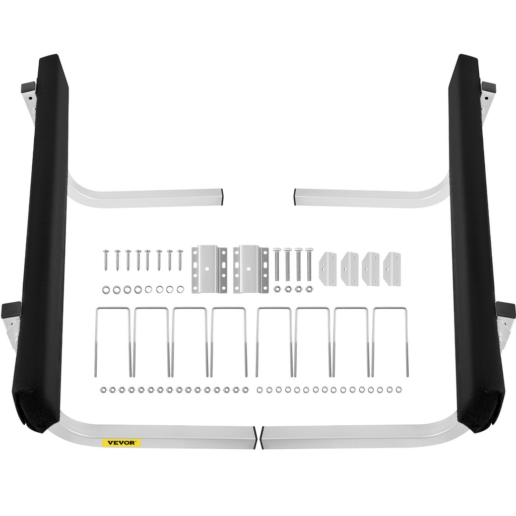 VEVOR - Guías para remolque de barco 2 unidades de acero inoxidable