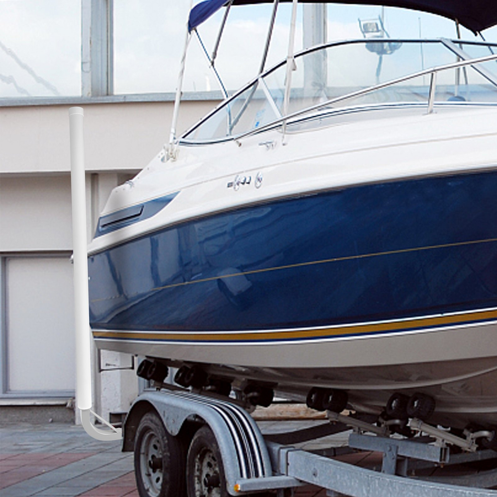 VEVOR - Guía para remolque de barco 60" 2 postes de acero para remolque