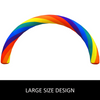 Arco iris inflable VEVOR de 26 pies x 10 pies con soplador de 110 W