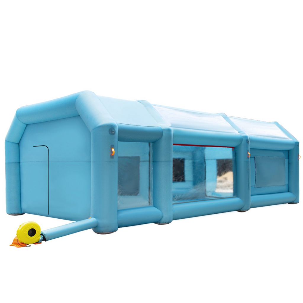 Cabina de pintura inflable portátil VEVOR 26 x 13 x 10 pies
