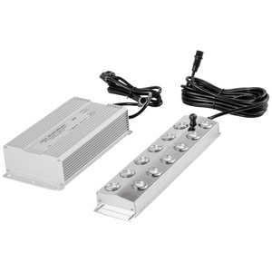 Nebulizador ultrasónico de 12 cabezales con fuente de alimentación resistente al agua 7 kg/h