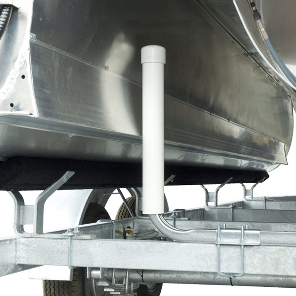 VEVOR - Guía para remolque de barco 22" 2 postes de acero para remolque