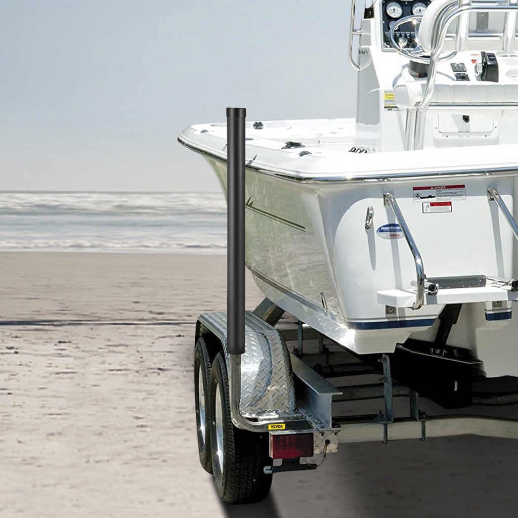 VEVOR - Guías para remolque de barco 40" 2 piezas de acero galvanizado a prueba de óxido
