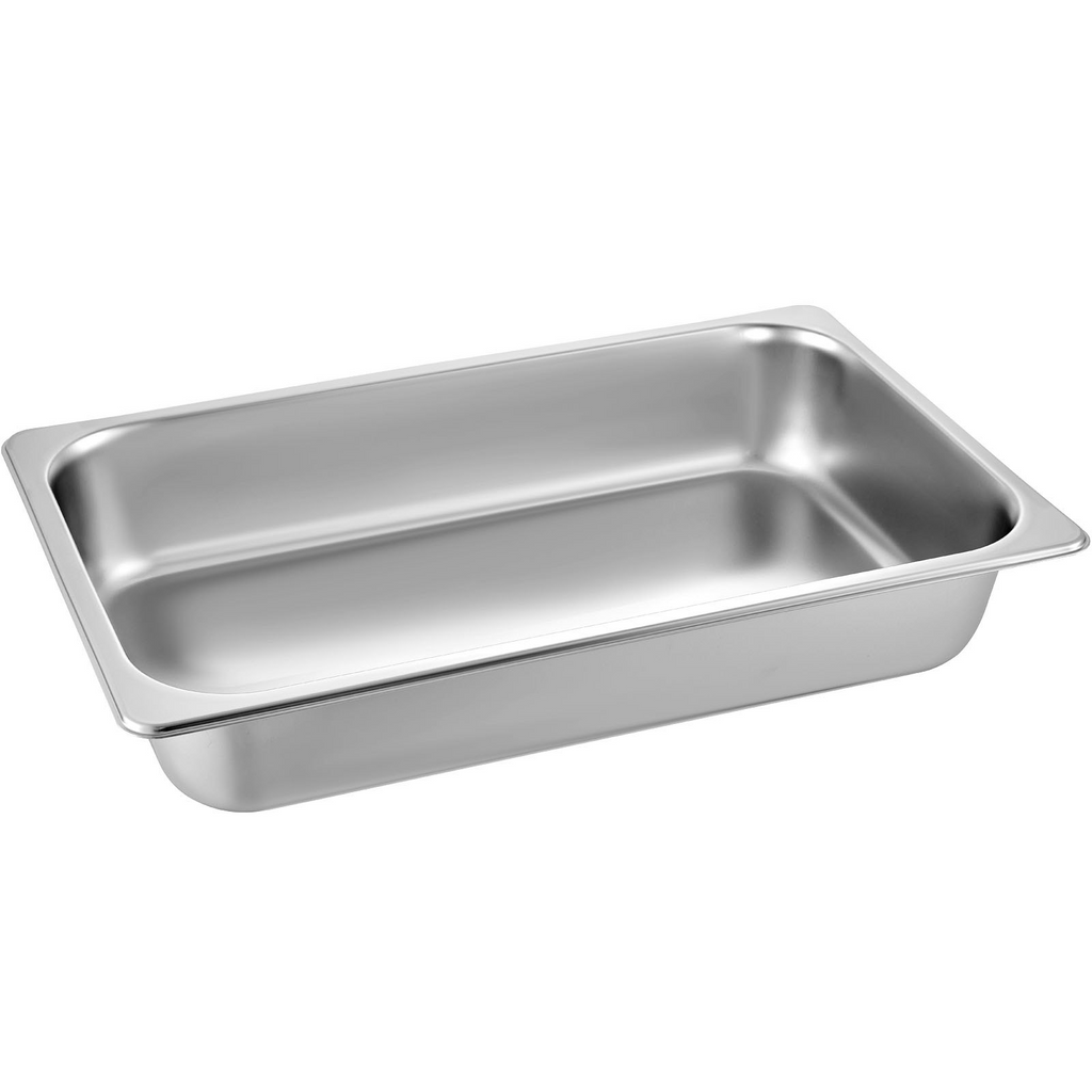 VEVOR - Juego de 6 sartenes para mesa de vapor de 20,9 x 12,8 x 3,9 pulgadas de profundidad recipiente para alimentos de tamaño completo de 13 l
