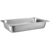 VEVOR - Juego de 6 sartenes para mesa de vapor de 20,9 x 12,8 x 3,9 pulgadas de profundidad recipiente para alimentos de tamaño completo de 13 l