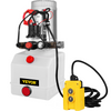 Kit de control de paquete de unidad de 12 V para remolque volcador con bomba hidráulica de doble efecto de 3 cuartos