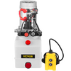 Kit de control de paquete de unidad de 12 V para remolque volcador con bomba hidráulica de doble efecto de 3 cuartos