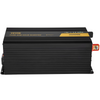 Inversor de onda sinusoidal pura VEVOR de 3500 vatios inversor de corriente de CC de 12 V a CA de 120 V para automóvil con puerto USB pantalla LCD control remoto y tomas de CA (GFCI)