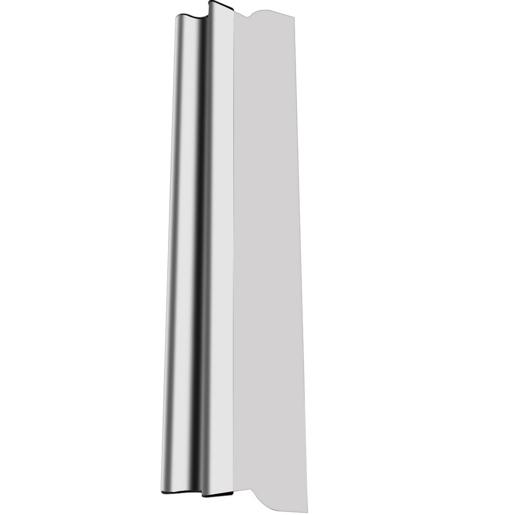 Juego de cuchillas para desnatadora VEVOR cuchillas de 25 + 40 + 60 cm + mango de extensión de 35"-78" cuchillo de construcción de acero inoxidable europeo