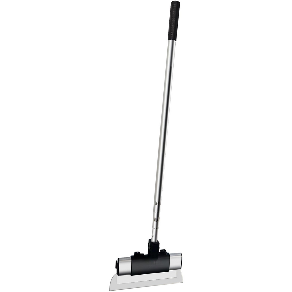 Juego de cuchillas para desnatadora VEVOR cuchillas de 25 + 40 + 60 cm + mango de extensión de 35"-78" cuchillo de construcción de acero inoxidable europeo