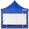 Carpa plegable para exteriores 10 x 10 pies paredes laterales extraíbles y bolsa con ruedas