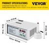 Selladora por inducción VEVOR de 20 mm a 100 mm y 110 V