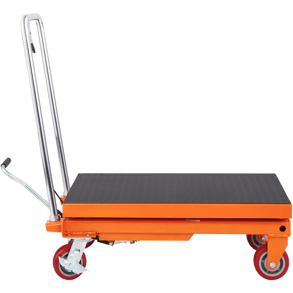 Mesa elevadora hidráulica VEVOR capacidad de 1100 libras altura de elevación de 35,4"