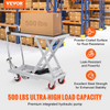 Mesa elevadora hidráulica VEVOR capacidad de 500 libras altura de elevación de 28,5"