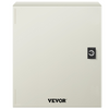 Caja eléctrica de fibra de vidrio VEVOR de acero inoxidable, 12 x 10 x 6'' NEMA 4X, IP66, resistente al agua y al polvo.