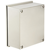 Caja eléctrica de fibra de vidrio VEVOR de acero inoxidable, 12 x 10 x 6'' NEMA 4X, IP66, resistente al agua y al polvo.