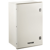 Caja de acero NEMA VEVOR, caja eléctrica de fibra de vidrio NEMA 4X de 24 x 16 x 9'', resistente al agua y al polvo IP66